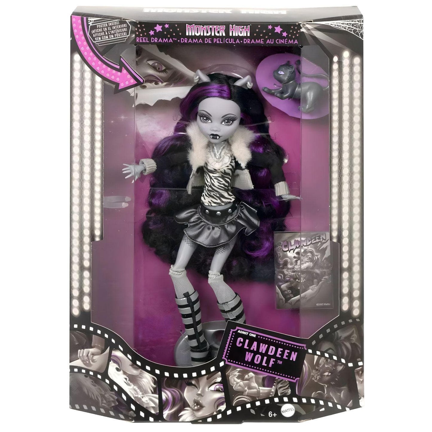 Apresentamos Monster High Real Drama - Clawdeen Wolf com o SKU 771048025 recomendado para + 6 anos