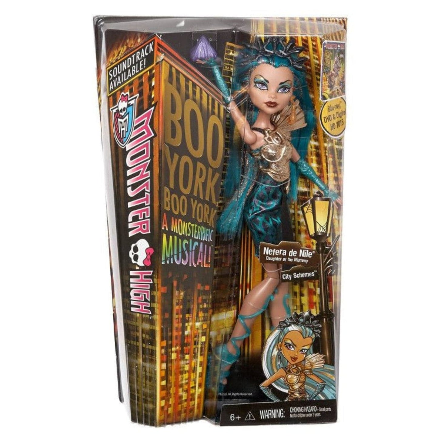 Apresentamos Monster High Boo York, Boo York Nefera de Nile com o SKU 55118521 recomendado para + 6 anos