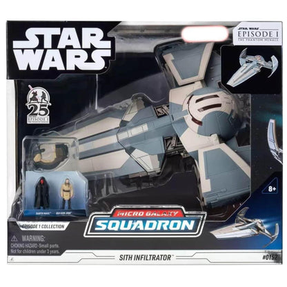 Presentamos Nave Star Wars Micro Galaxy Sith Infiltrator con el SKU 23025524 recomendado para + 8 años
