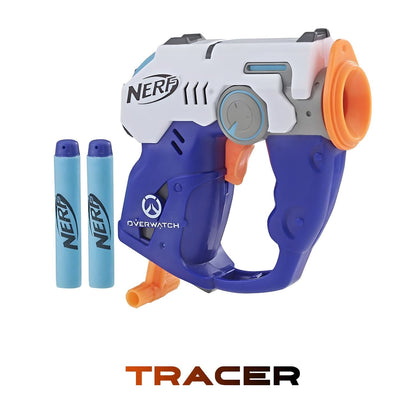 Presentamos Nerf Microshots Overwatch Tracer con el SKU 90353219 recomendado para + 8 años