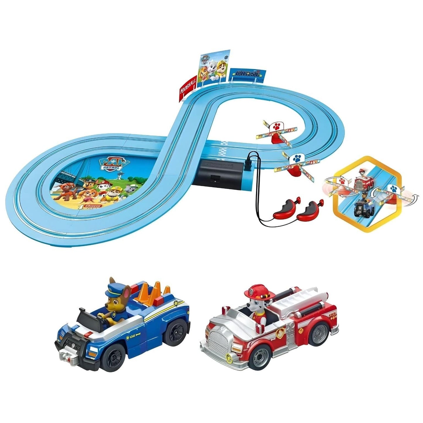 Apresentamos Pista de carros Patrulha Pata com o SKU 853033824 recomendado para + 3 anos