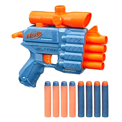 Apresentamos Nerf Elite 2.0 Prospect QS-4 com o SKU 55419025 recomendado para + 8 anos