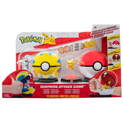 Presentamos Pokémon Ataque Sorpresa Pikachu vs Machoc con el SKU 230272122 recomendado para + 4 años