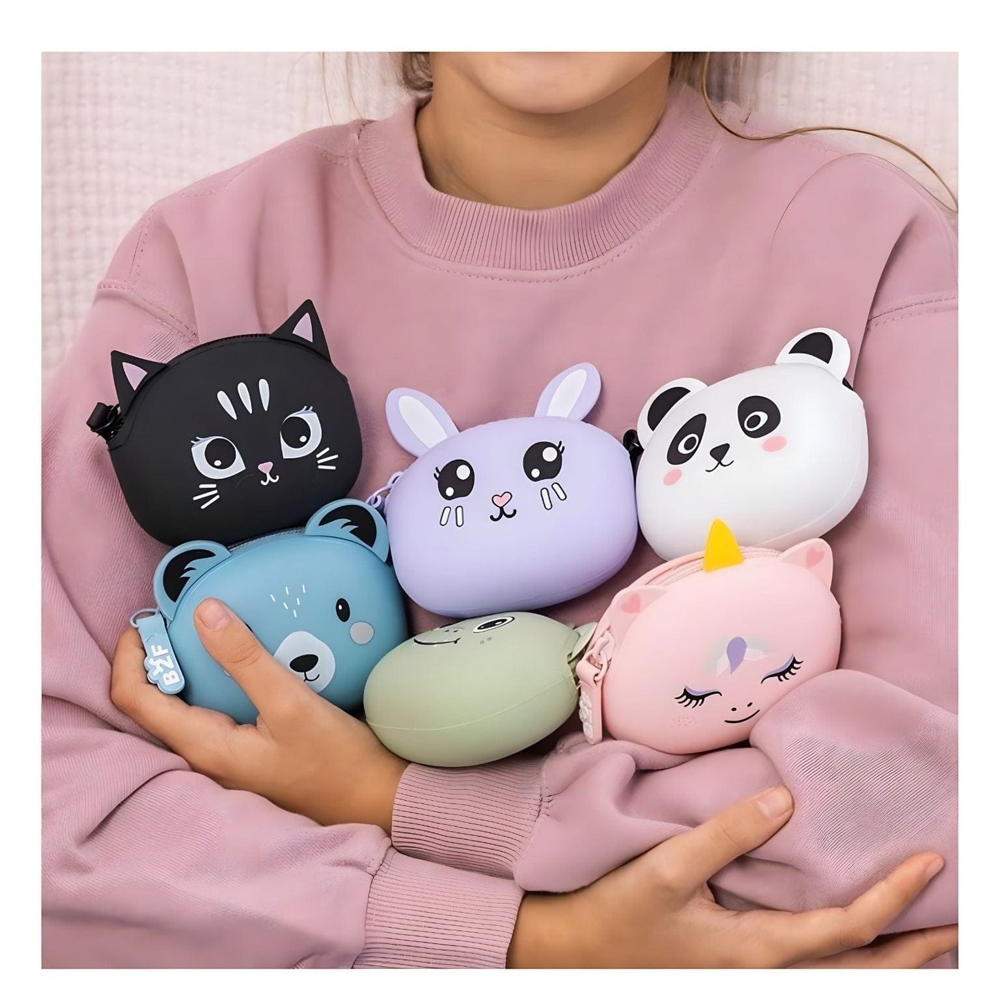 Apresentamos Porta Moedas silicone Urso com o SKU 921940325 recomendado para + 3 anos