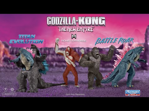 Vídeo oficial Playmates - Godzilla x Kong Deluxe