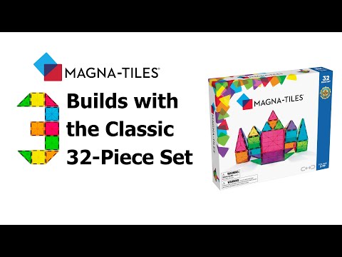 Vídeo oficial Magna-Tiles Classic 32 peças
