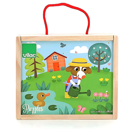 Presentamos Puzzle de Madera - Cuatro Estaciones con el SKU 26264124 recomendado para + 2 años