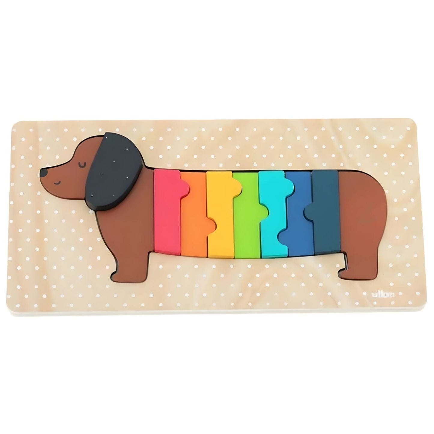 Apresentamos Puzzle de madeira - Cão com o SKU 26741224 recomendado para + 12 meses