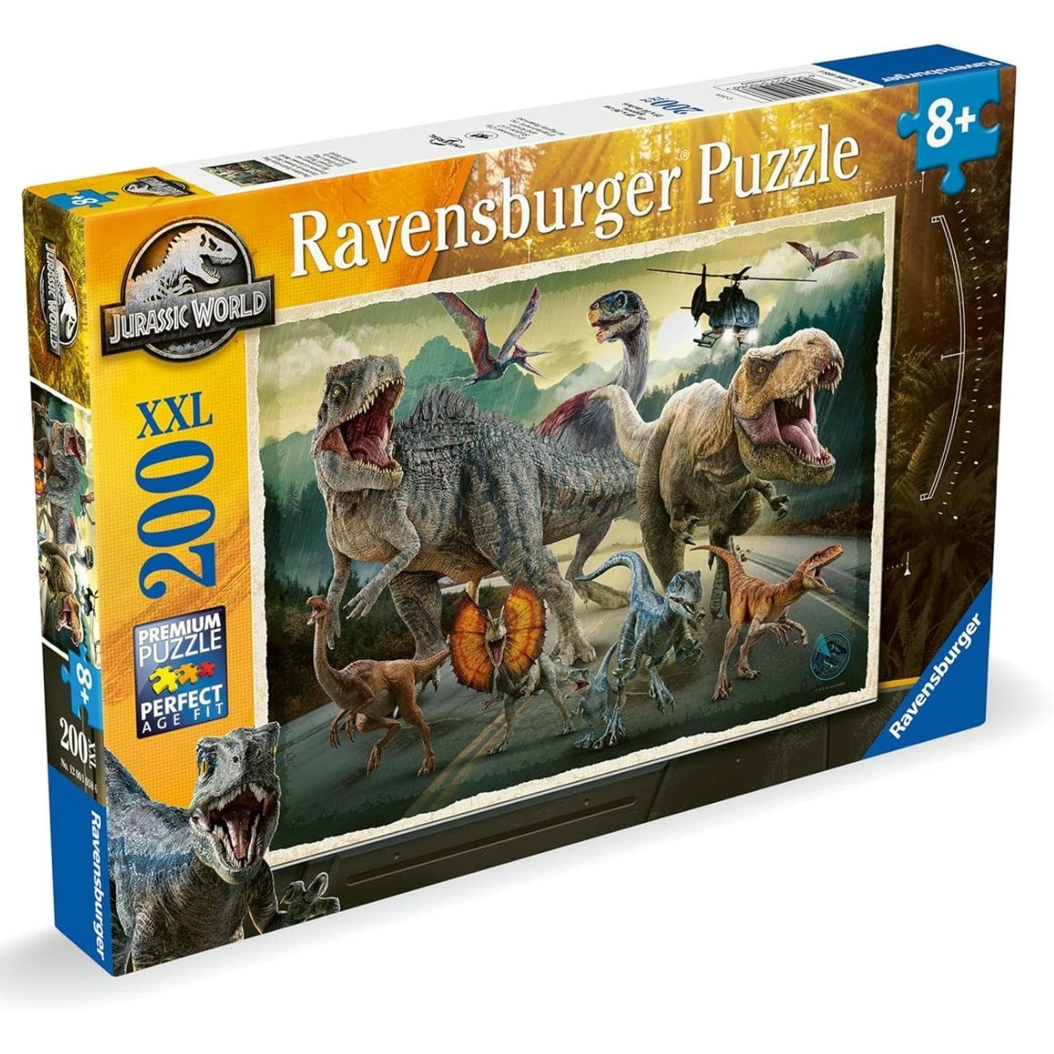 Apresentamos Puzzle Jurassic World de 200 pçs XXL com o SKU 230105824 recomendado para + 8 anos