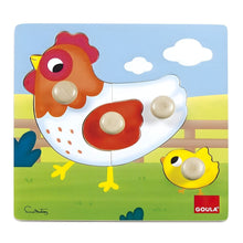 Apresentamos Puzzle Galinha com o SKU 85305225 recomendado para + 12 meses