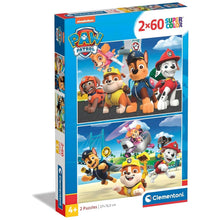 Apresentamos Puzzle Patrulha Pata 2 x 60 Peças com o SKU 772162324 recomendado para + 4 anos