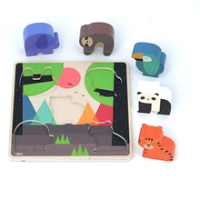 Apresentamos Puzzle sonoro Animais da Selva com o SKU 26740325 recomendado para + 12 meses