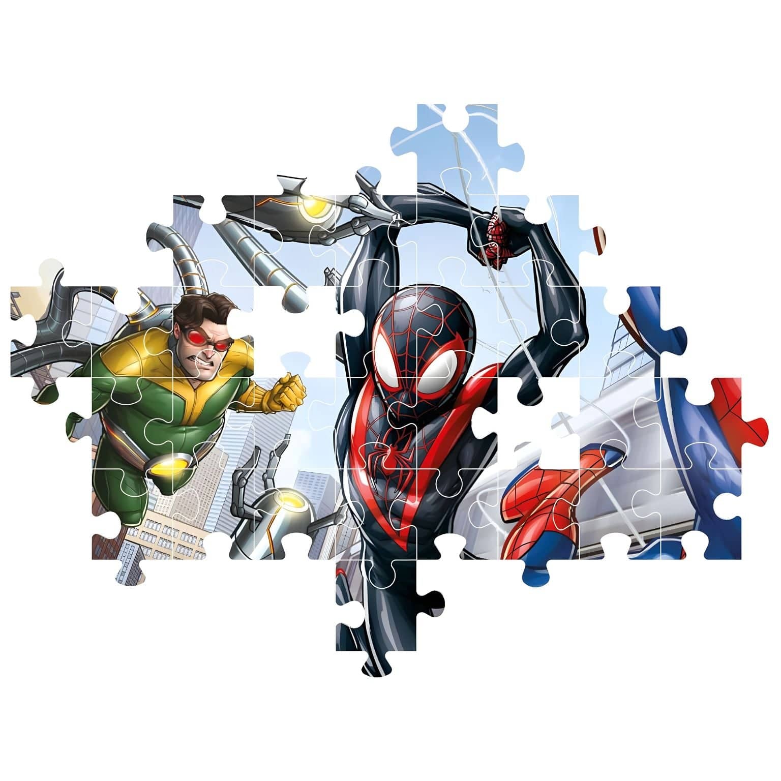 Apresentamos Puzzle Spiderman 104 pçs com o SKU 852577825 recomendado para + 6 anos