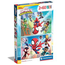 Apresentamos Puzzle Spidey Amazing Friends 2 x 60 com o SKU 852162525 recomendado para + 4 anos