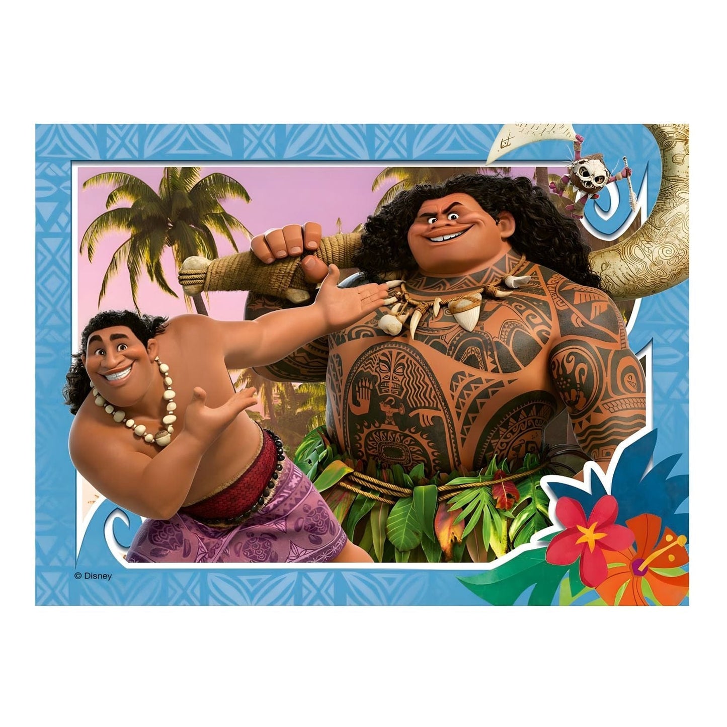 Apresentamos Puzzle Vaiana 12-16-20-24 com o SKU 770412525 recomendado para + 3 anos