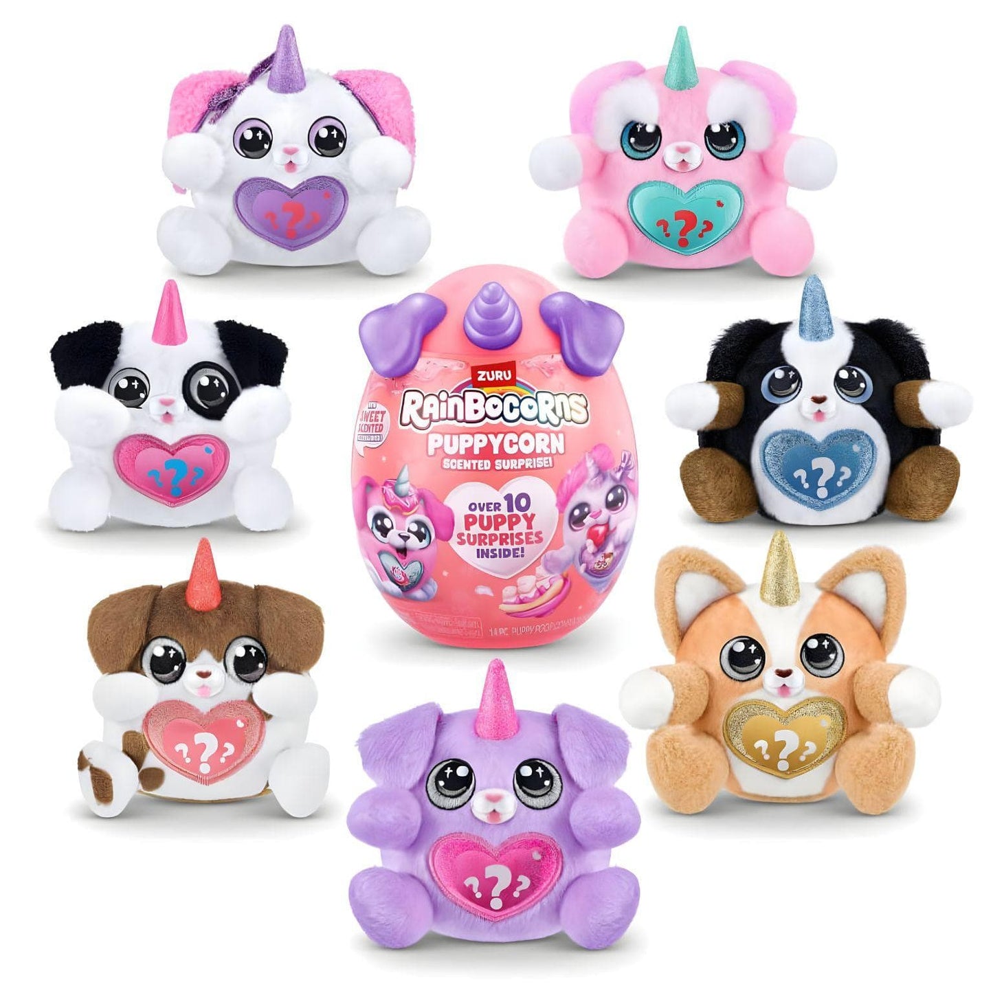 Apresentamos RainboCorns Ovo Surpresa PuppyCorn com o SKU 852982825 recomendado para + 3 anos