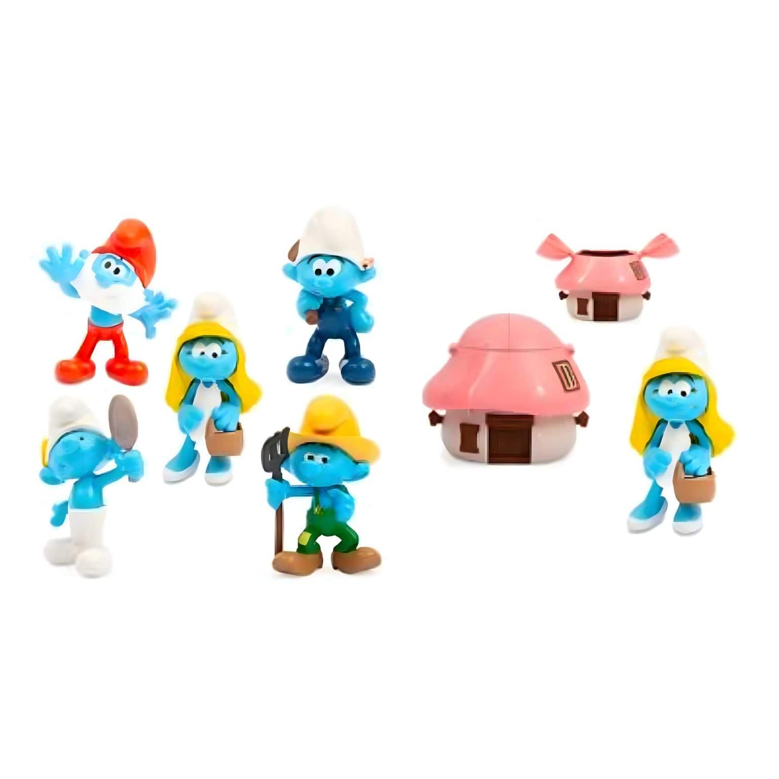Apresentamos Smurfs Casa Surpresa com Figura com o SKU 643800025 recomendado para + 3 anos