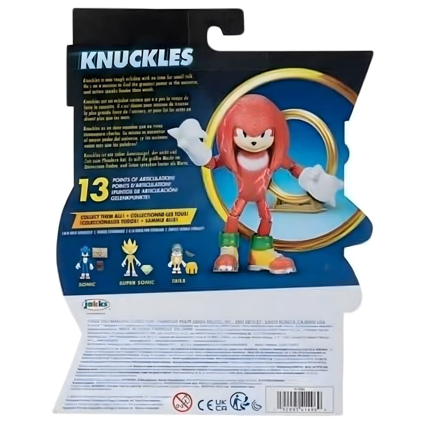 Apresentamos Sonic The Hedgehog Knuckles com o SKU 774149625 recomendado para + 3 anos