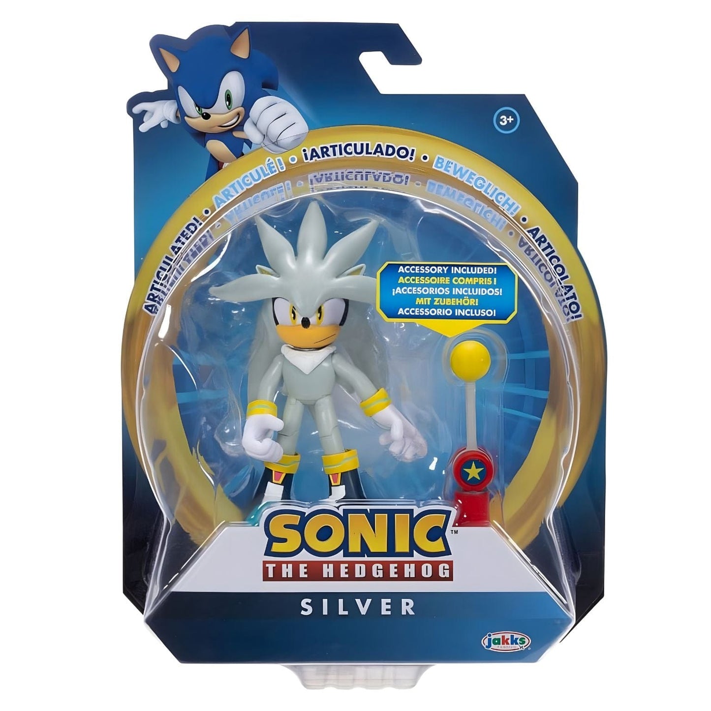 Apresentamos Sonic The Hedgehog - Silver com o SKU 772305325 recomendado para + 3 anos
