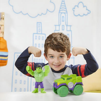 Presentamos Spidey and his Amazing Friends Hulk Smash Truck con el SKU 90398922 recomendado para + 3 años