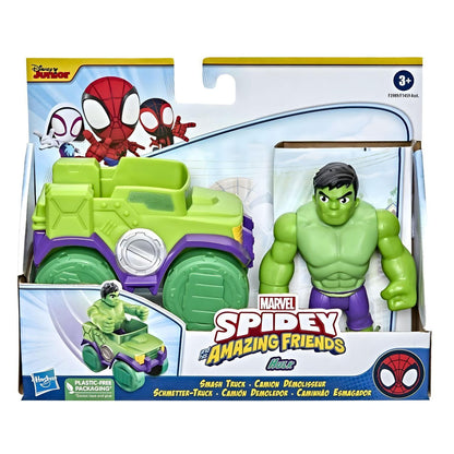 Presentamos Spidey and his Amazing Friends Hulk Smash Truck con el SKU 90398922 recomendado para + 3 años