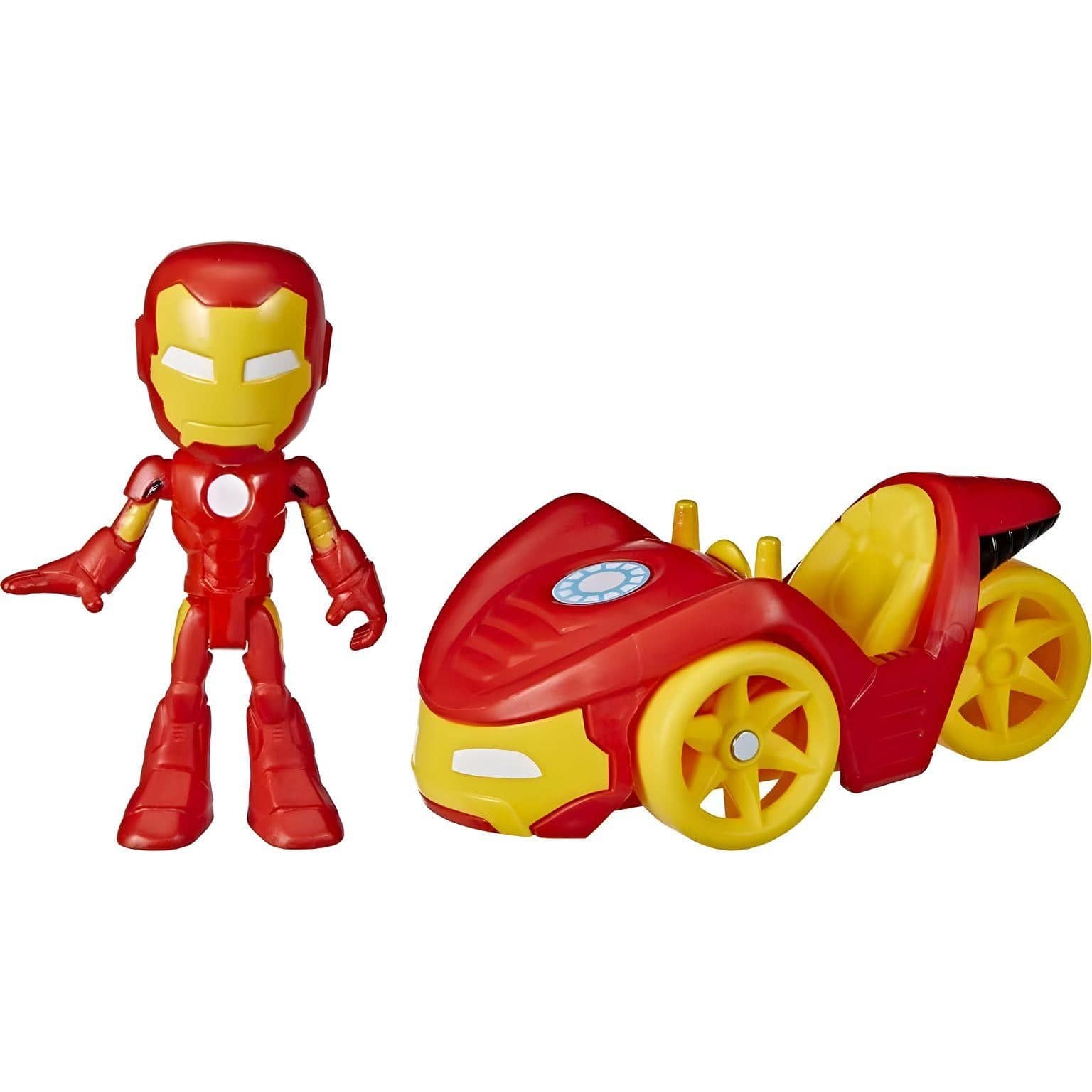 Apresentamos Spidey and his Amazing Friends Iron Man e Corredor de Ferro com o SKU 15399222 recomendado para + 3 anos
