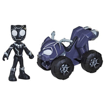 Apresentamos Spidey and his Amazing Friends Pantera Negra e Quadriciclo Pantera com o SKU 15194322 recomendado para + 3 anos