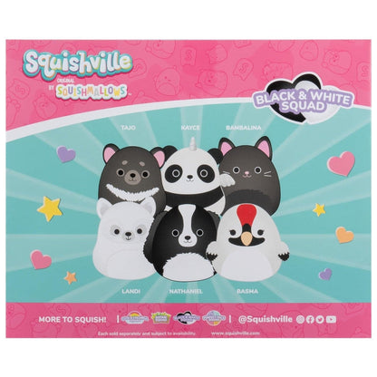 Presentamos Squishville Mini Squishmallows - Escuadrón Blanco y Negro con el SKU 23050924 recomendado para + 3 años