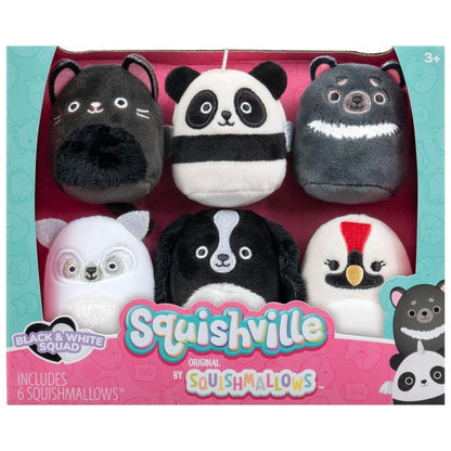 Presentamos Squishville Mini Squishmallows - Escuadrón Blanco y Negro con el SKU 23050924 recomendado para + 3 años