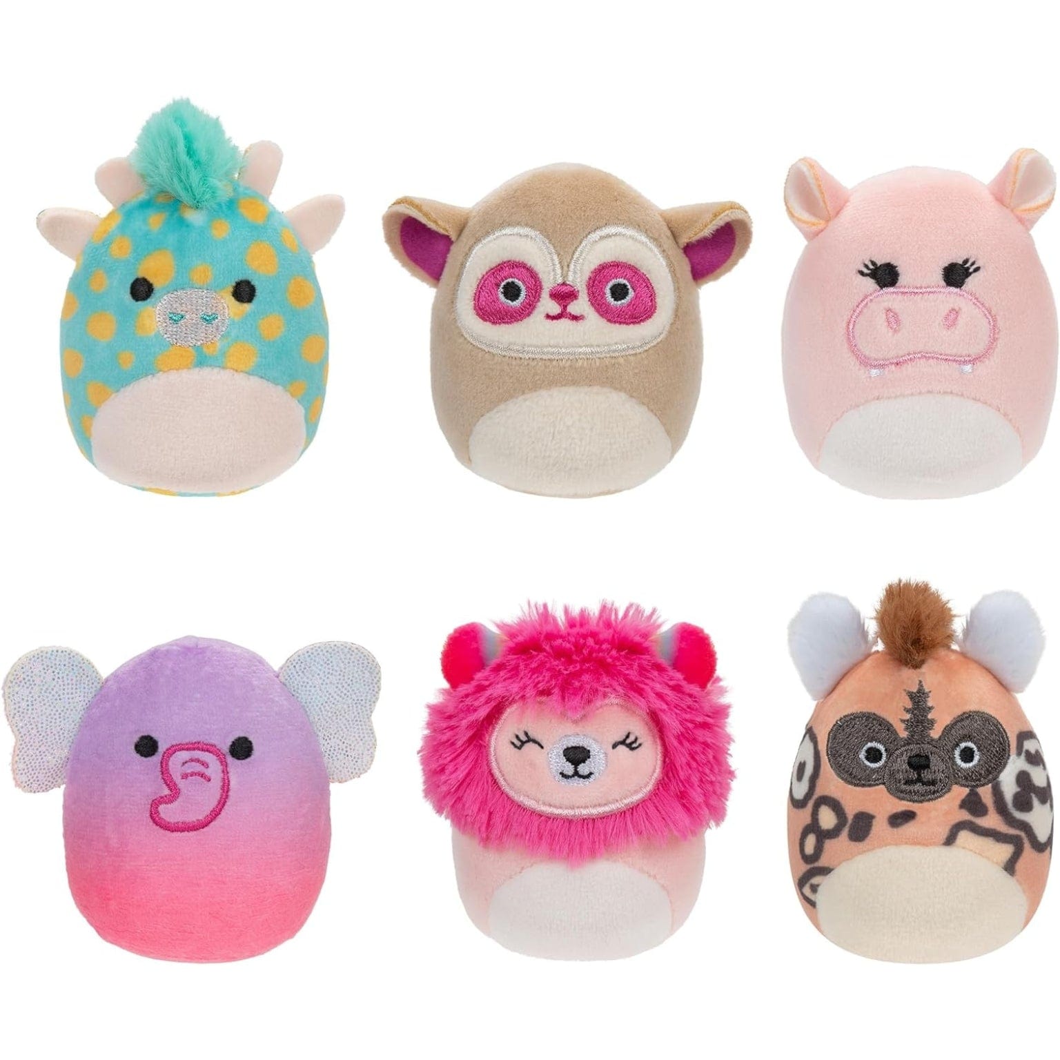 Apresentamos Squishville Mini Squishmallows -Esquadrão Safari com o SKU 23050824 recomendado para + 3 anos