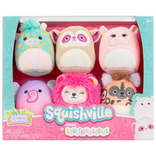 Apresentamos Squishville Mini Squishmallows -Esquadrão Safari com o SKU 23050824 recomendado para + 3 anos
