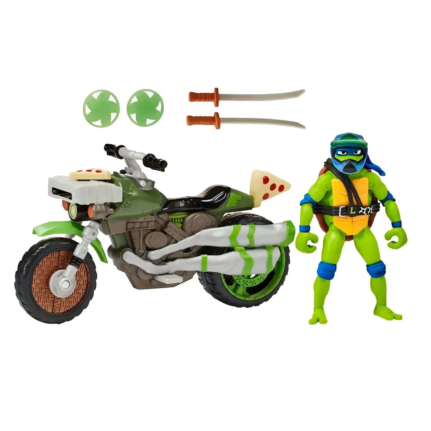 Apresentamos Tartarugas Ninja Kick Cycle com o SKU 238343125 recomendado para + 4 anos