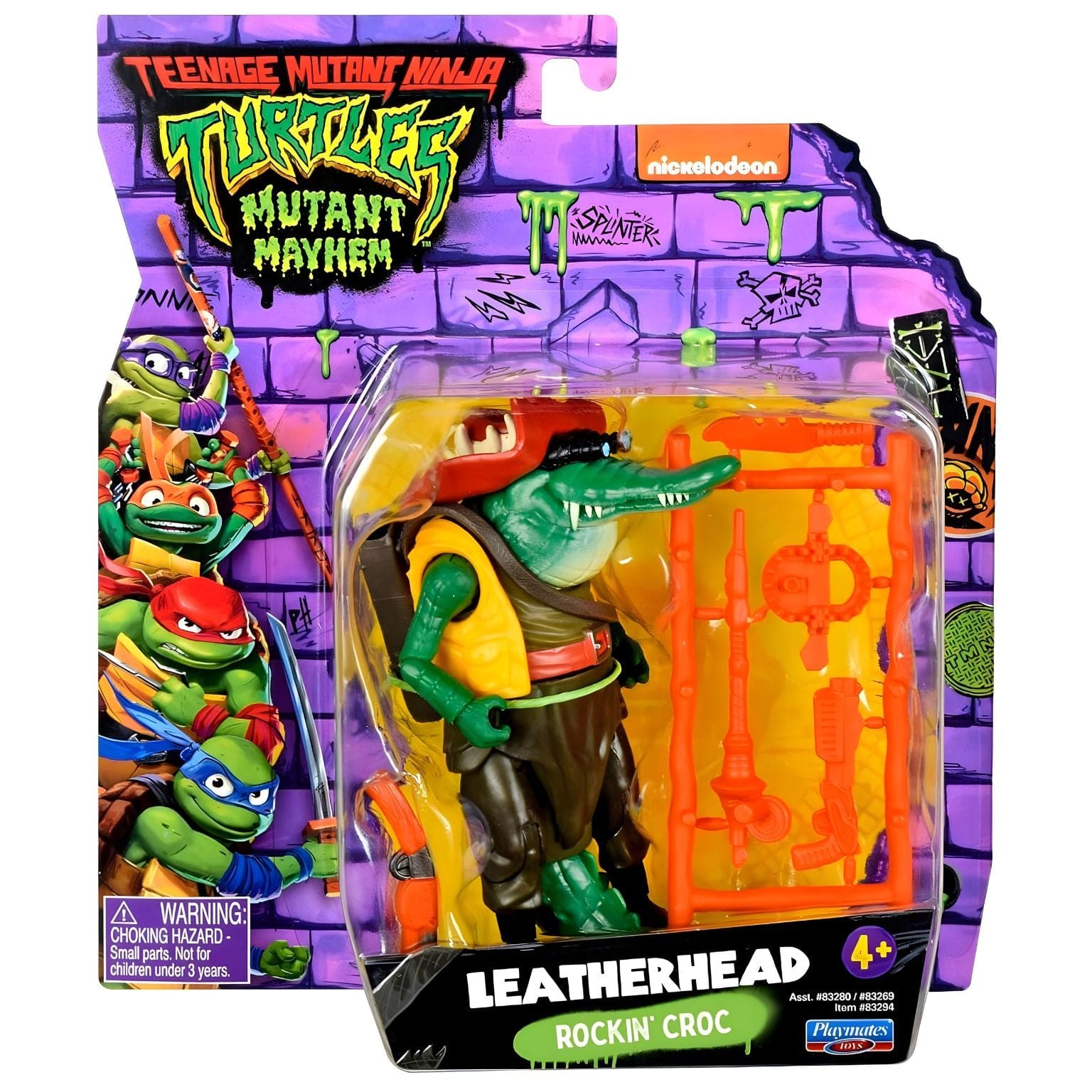 Apresentamos Tartarugas Ninja Mutant Mayhen - Leatherhead com o SKU 233874425 recomendado para + 4 anos