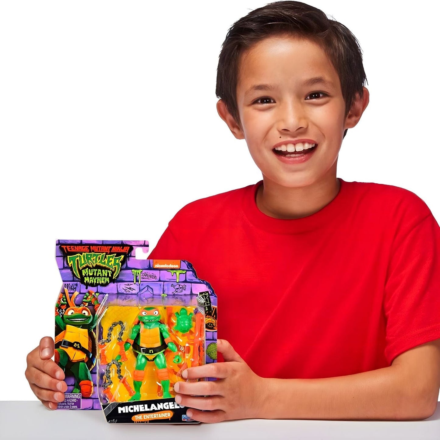 Apresentamos Tartarugas Ninja Mutant Mayhen - Michelangelo com o SKU 233873825 recomendado para + 4 anos