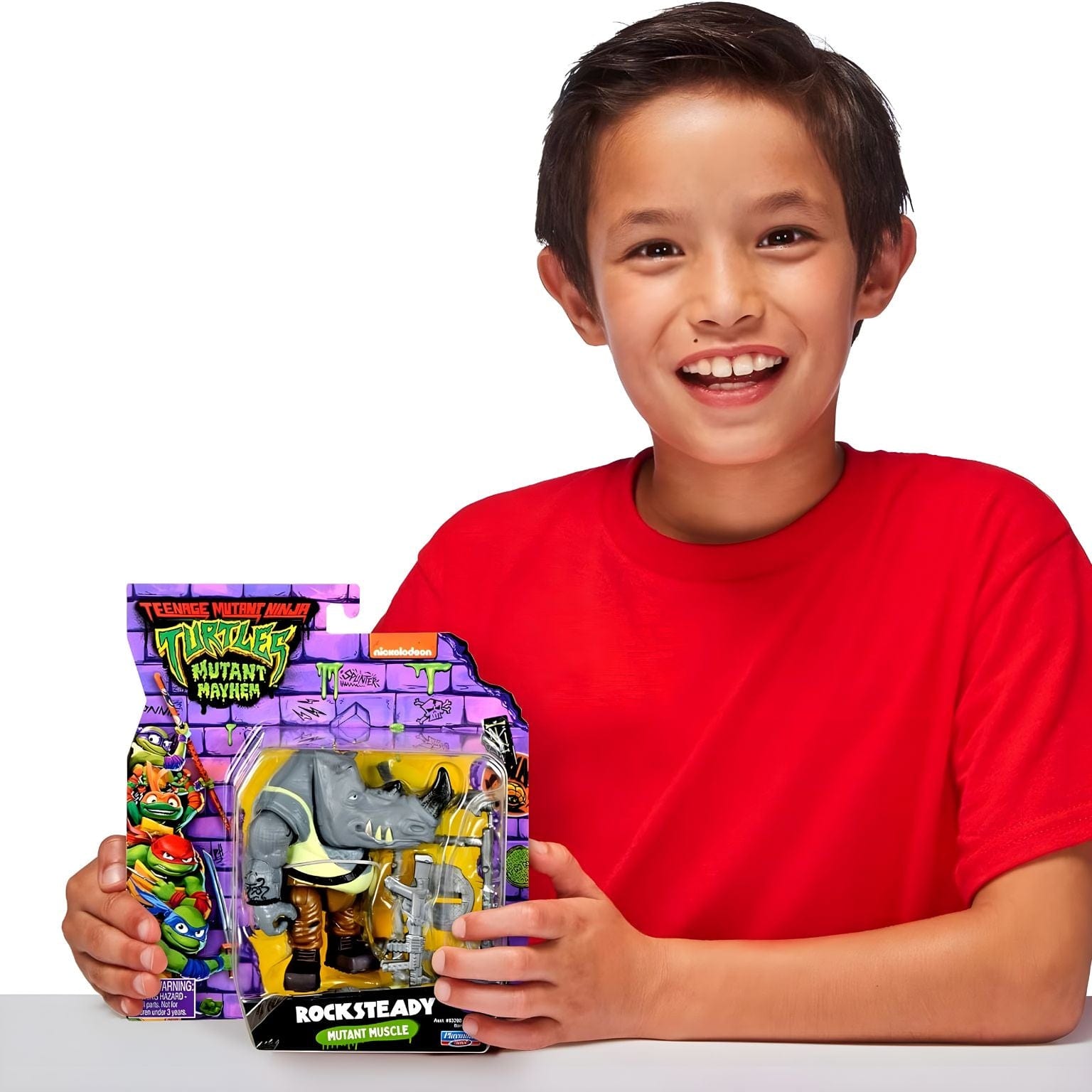 Apresentamos Tartarugas Ninja Mutant Mayhen - Rocksteady com o SKU 233874325 recomendado para + 4 anos