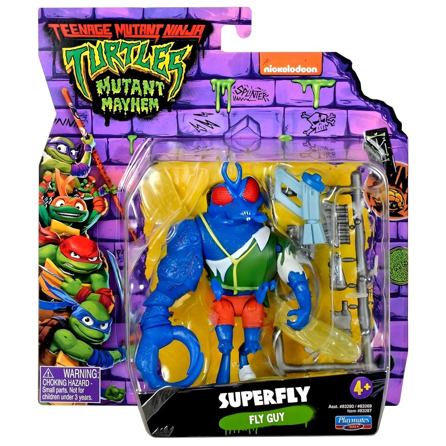 Apresentamos Tartarugas Ninja Mutant Mayhen - Superfly com o SKU 233874025 recomendado para + 4 anos