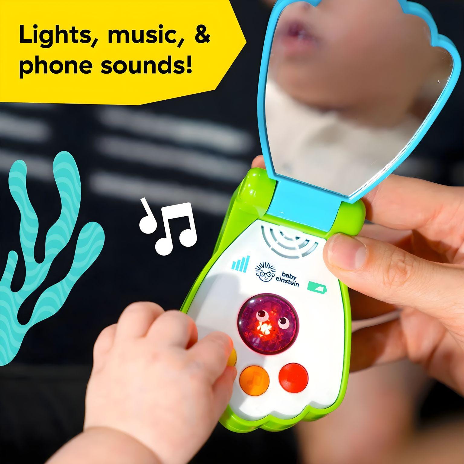 Apresentamos Telefone Musical Baby Einstein com o SKU 951314625 recomendado para + 6 meses