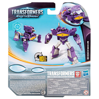 Presentamos Transformers Earthspark Warrior Shockwave con el SKU 907842824 recomendado para + 6 años