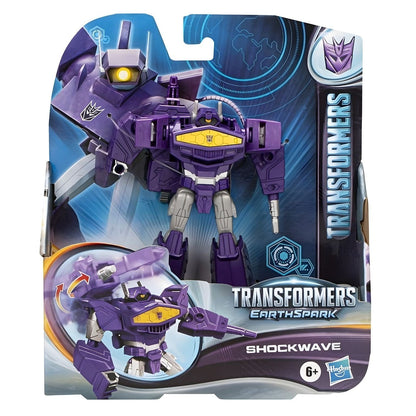 Presentamos Transformers Earthspark Warrior Shockwave con el SKU 907842824 recomendado para + 6 años