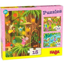 Apresentamos 3 Puzzles País das Fadas com o SKU 810519722 recomendado para + 3 anos