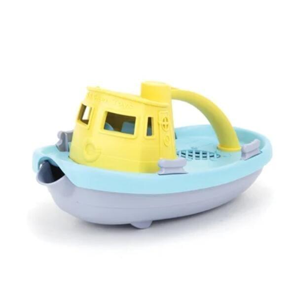 Apresentamos Barco Rebocador Topo Amarelo com o SKU 12137523 recomendado para + 6 meses