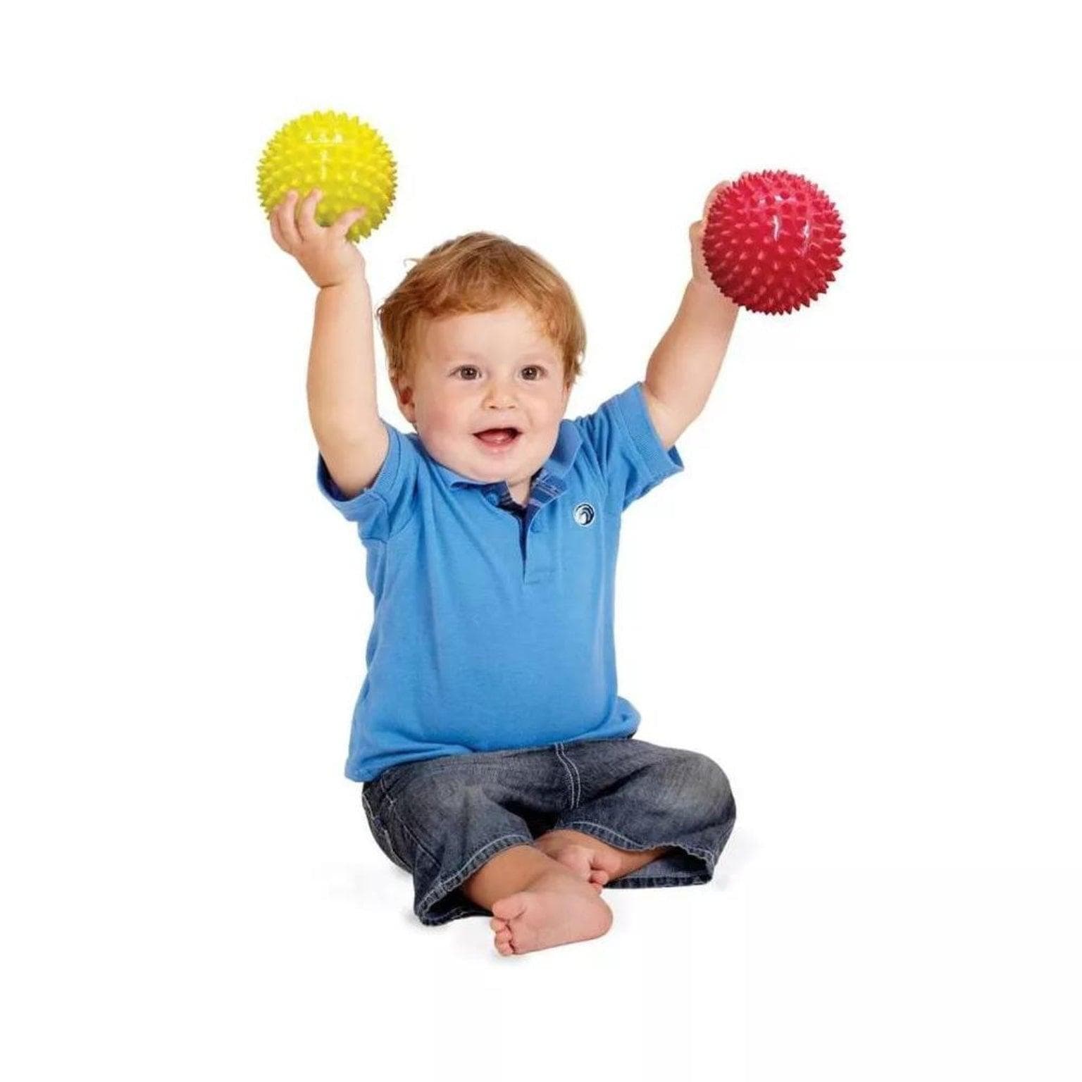 Apresentamos Bola Sensorial Vermelha com o SKU 588630024 recomendado para + 6 meses