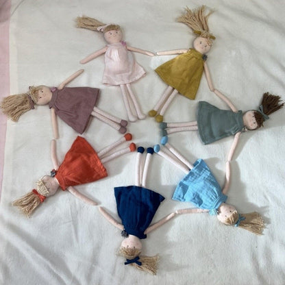 Presentamos Muñeca de trapo con Vestido rosa viejo con el SKU 790186022 recomendado para + 0 meses