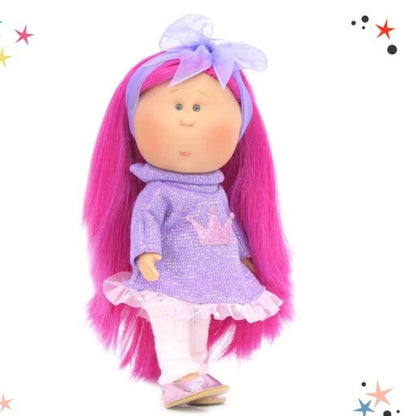 Presentamos Muñeca Mia de Pelo Rosa con el SKU 36313221 recomendado para + 3 años