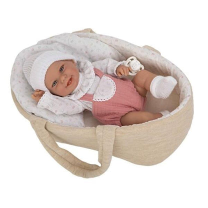 Presentamos Muñeca Rosa con Capazo con el SKU 850740423 recomendado para + 3 años