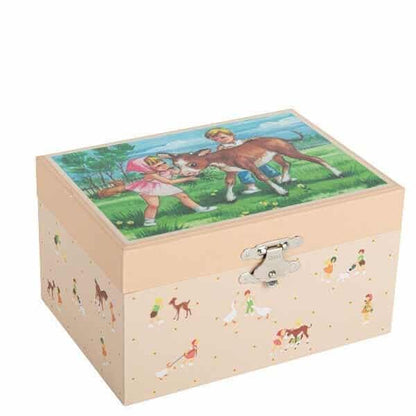 Presentamos Caja de Música Joven Vaca - Memoria de la Infancia con el SKU 795007522 recomendado para + 4 años