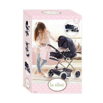 Presentamos Carro de muñecas grande - Carlota- con el SKU 86041818 recomendado para + 4 años