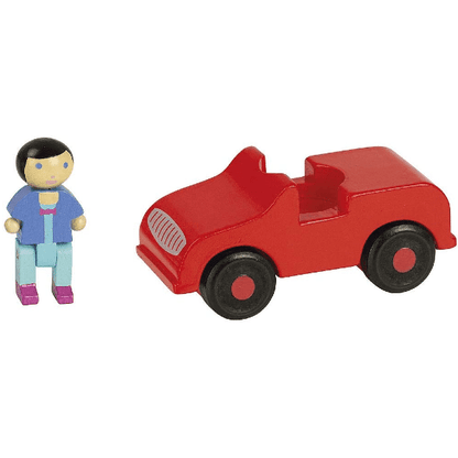 Presentamos Coche rojo de madera con el SKU 26808319 recomendado para + 3 años