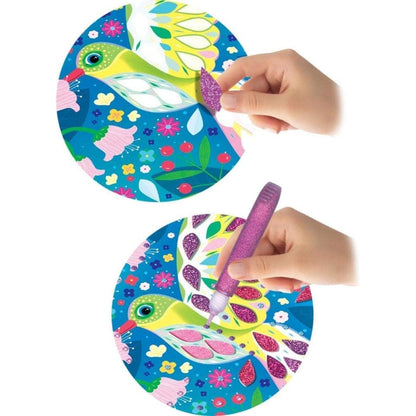 Presentamos Tarjetas para crear Pájaros Brillantes con el SKU 711372322 recomendado para + 5 años