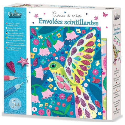 Presentamos Tarjetas para crear Pájaros Brillantes con el SKU 711372322 recomendado para + 5 años